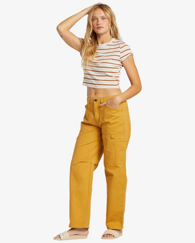 Wild Honey Women's Billabong Leia Cargo Pants | 725496BQC